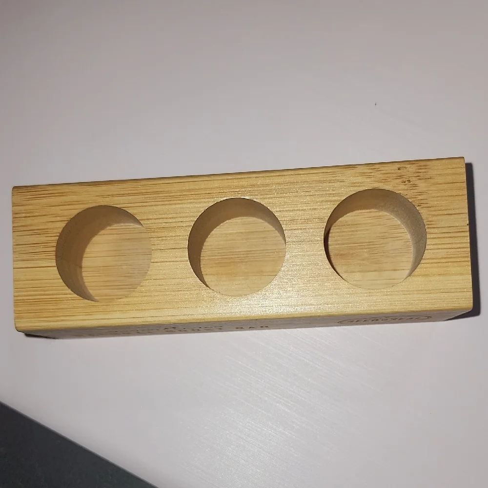 Essential Oil 5ml bottle bamboo holder wooden Young Living Natural Boost Bar NEW